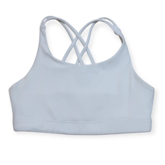 Athleta Girl Upbeat Sports Bra White - Picture 2 of 7